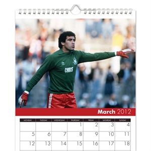 Personalised Nottingham Forest Football Calendar