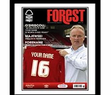 Personalised Nottingham Forest Magazine Cover