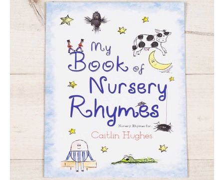 Personalised Nursery Rhymes Book - Hardback 4369
