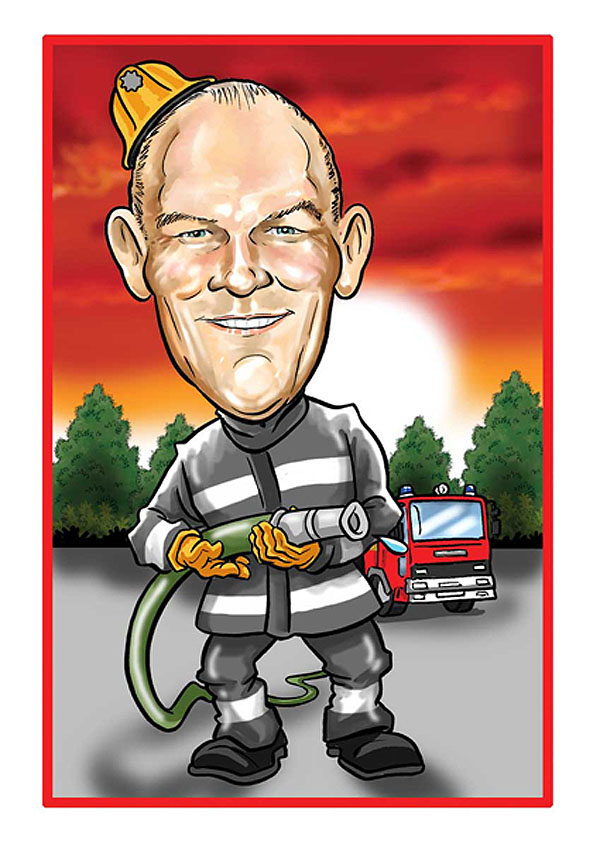 Personalised Occupation Caricatures