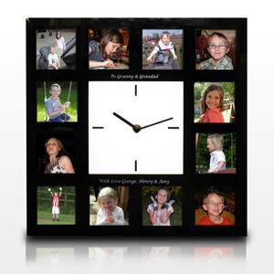 Personalised Photo Frame Clock