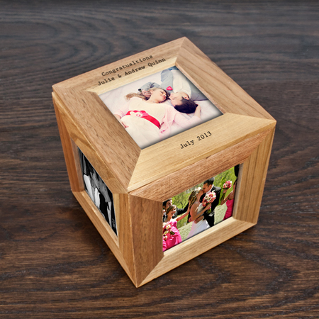 Personalised Photo Frame Keepsake Box