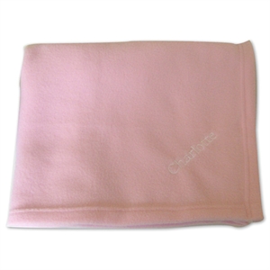 personalised Pink Baby Blanket
