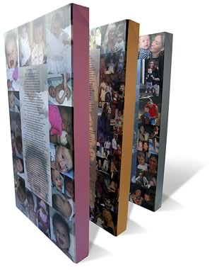 Poem and Photo Montage on Canvas