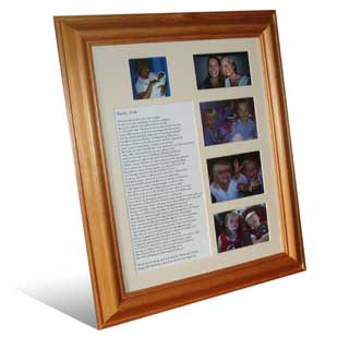 Personalised Poem and Pictures