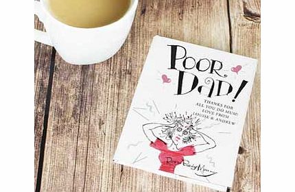 Personalised Poor Dad Giftbook