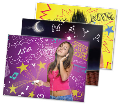 personalised Posters - Girly