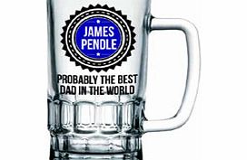 Personalised Probably The Best Beer Glass Tankard