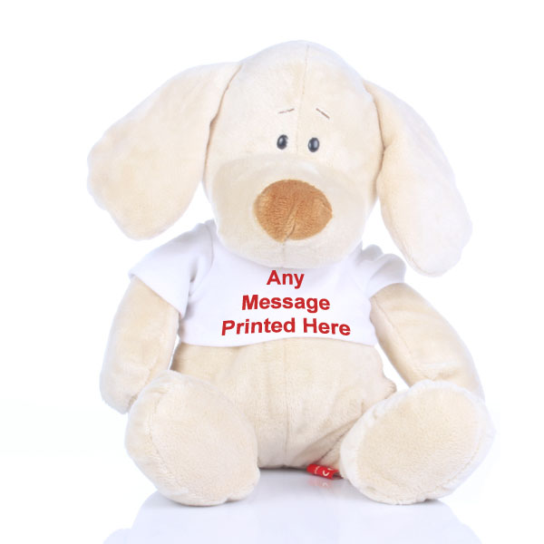 Personalised Puppy Soft Toy