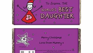 Personalised Purple Ronnie Christmas Daughter