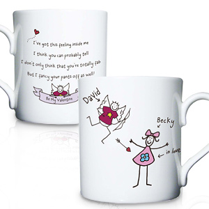 Purple Ronnie Cupid Mug