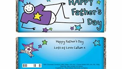 Personalised Purple Ronnie Fathers Day