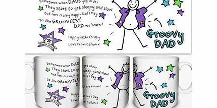 Purple Ronnie Groovy Dad Mug