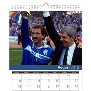 Personalised Rangers Football Calendar