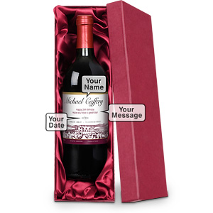 Personalised Red Wine