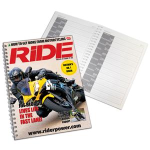 Personalised Ride - A5 Diary