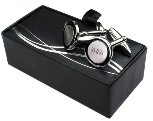 Personalised Round Cufflinks