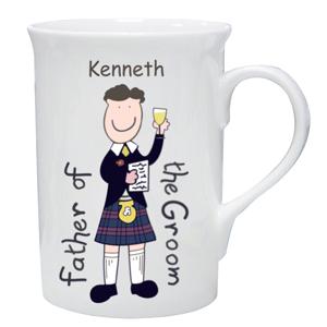 Personalised Scottish Male Windsor Mug