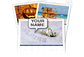 personalised Seasonal Calendar