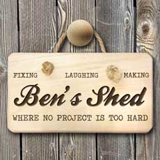 Personalised Shed Sign