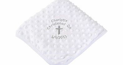 Personalised Silver Thread Christening Cross