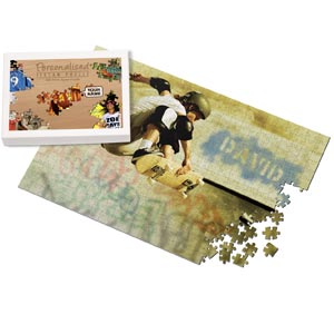 Personalised Skateboard Jigsaw Puzzle