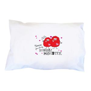 Personalised Snuggle Monster Pillowcase