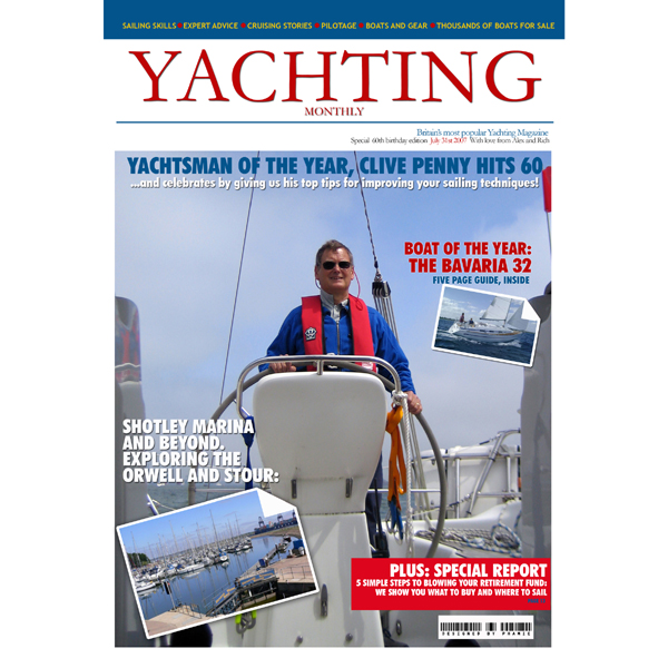 personalised Sports Magazine Cover Yachting