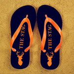 Personalised Stag Do Flip Flops