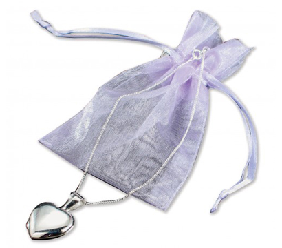 Personalised Sterling Silver Heart Shaped Locket