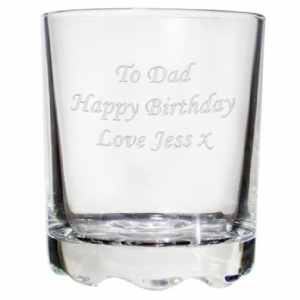personalised Stern Whisky Glass