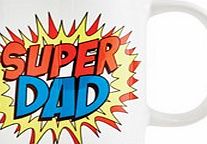 Personalised Super Dad Mug