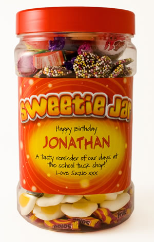 Personalised Sweetie Jar - Small