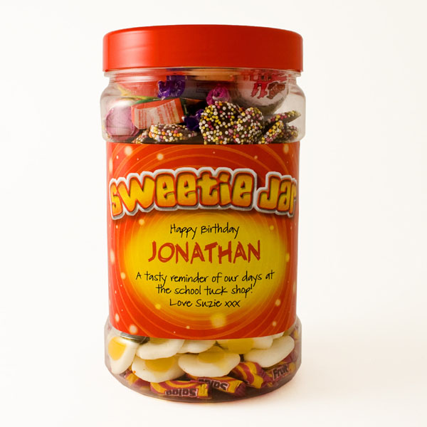 Personalised Sweetie Jar Small