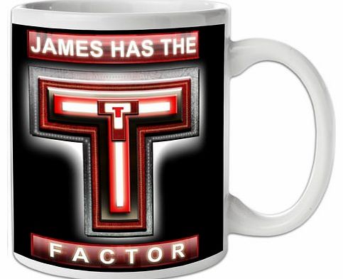 Personalised T Factor Mug