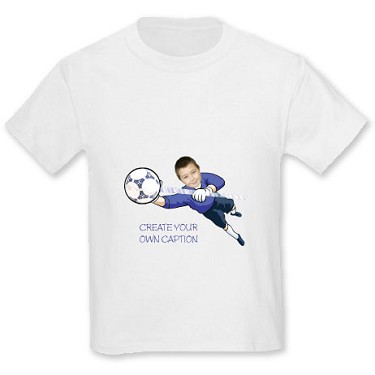 Personalised T-Shirts Personalised Goalie T-Shirt