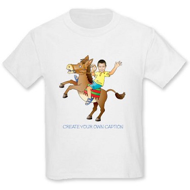 Personalised T-Shirts Personalised Horse T-Shirt