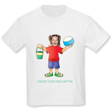 Personalised Sea-Side T-Shirt
