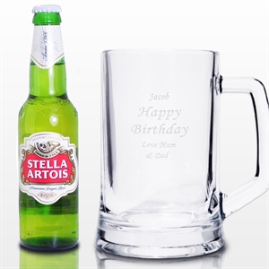 Personalised Tankard and Beer Gift