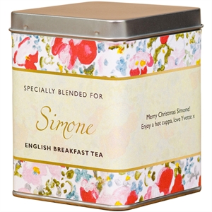 Personalised Tea - Floral Design