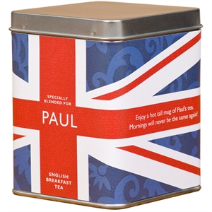 Personalised Tea - Union Jack Design