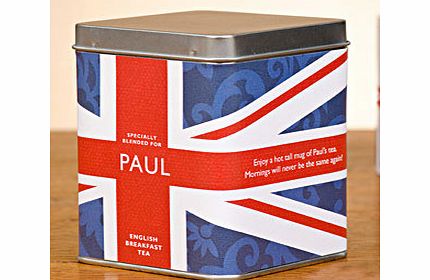 Personalised Tea Union Jack Design