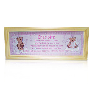 Teddy Bear Prayer Print