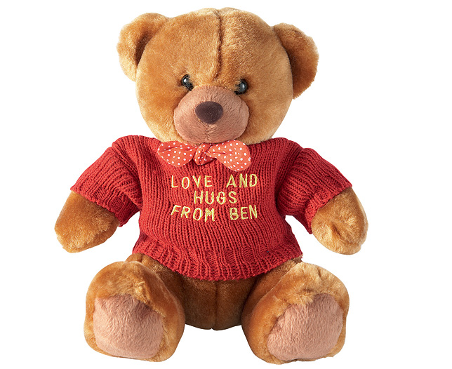 Personalised Teddy Bears - Honey - Personalised