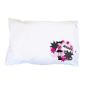 Personalised Too Cool Girl Pillowcase