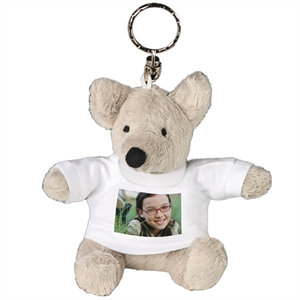 Personalised Toy Mouse Keyring