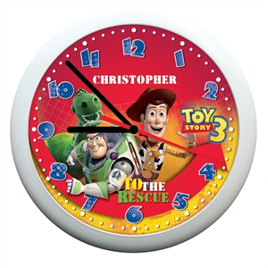 Personalised Toy Story 3 Clock