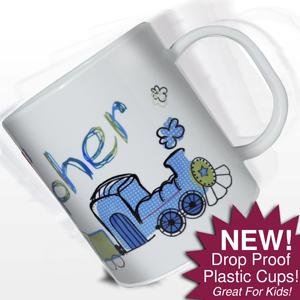 Train Plastic Cup