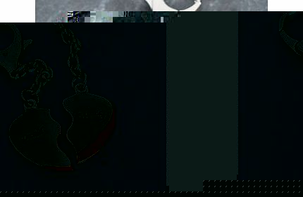 Personalised Two Hearts Keyring