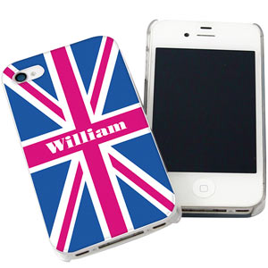 Personalised Union Jack iPhone Case